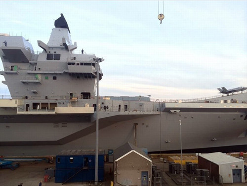 Cận cảnh tàu sân bay 'khủng' nhất Tây Âu sắp hạ thủy ảnh 7