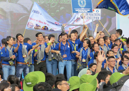 Hừng hực khí thế tình nguyện xanh ảnh 3