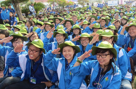 Hừng hực khí thế tình nguyện xanh ảnh 1