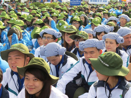 Hừng hực khí thế tình nguyện xanh ảnh 5