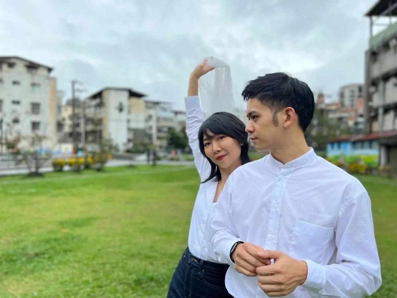 Lý Thuần và vợ Silver Chiu. Ảnh: Instagram.