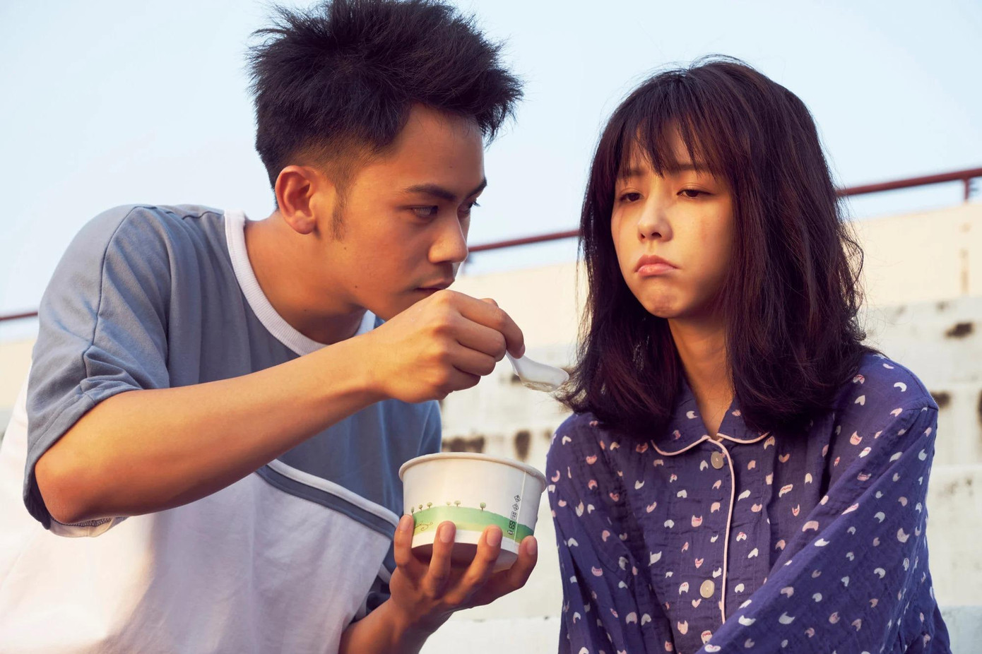 Một cảnh phim của Lý Thuần trong Stand By Me. Ảnh: MM2 Entertainment.