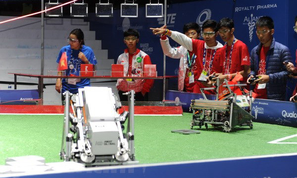 Việt Nam giành Huy chương Đồng tại cuộc thi Robotics toàn cầu ảnh 1