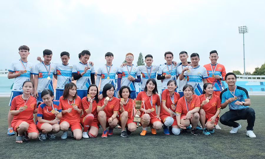 Du học sinh Việt tại Hàn tranh tài tại đại hội thể dục thể thao ảnh 3