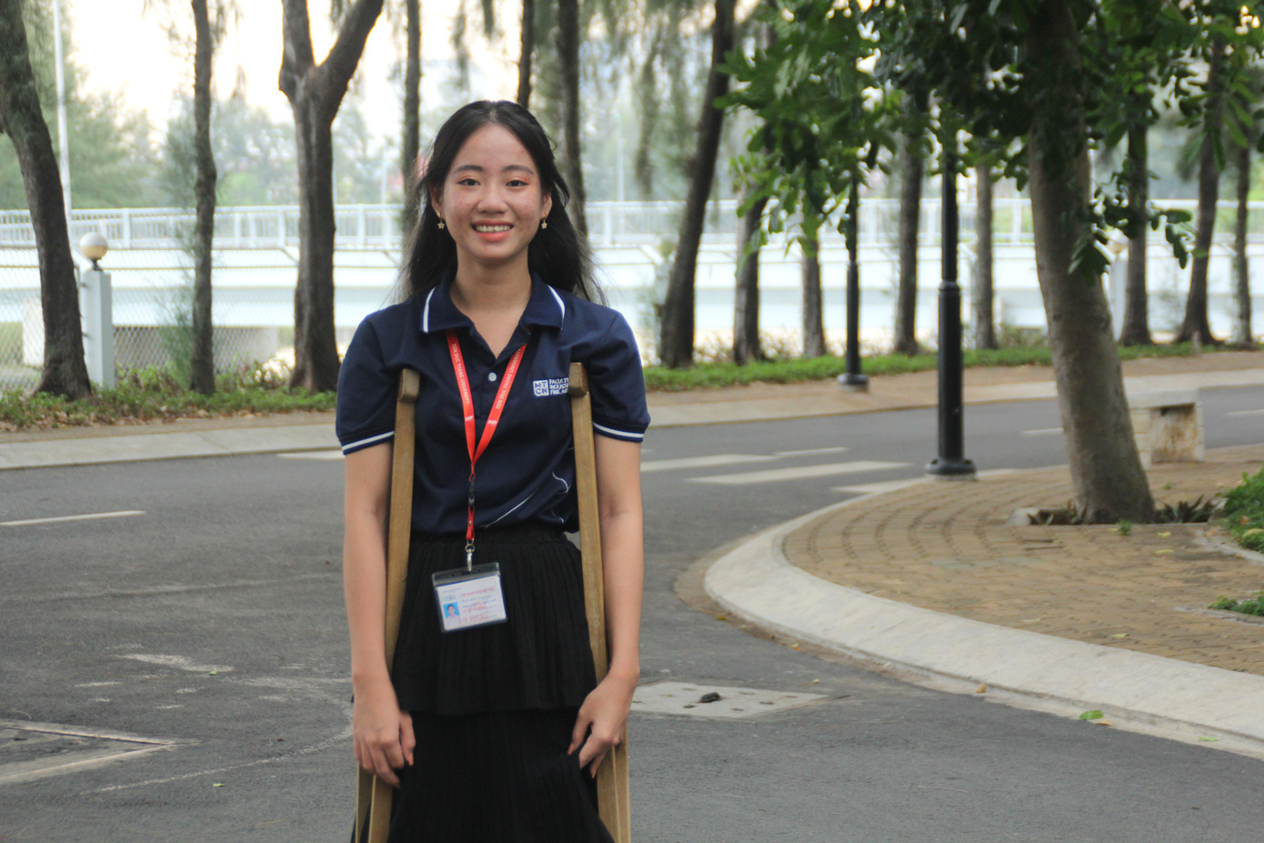 Từng suy nghĩ mông lung, giờ đây Cẩm Nhung đã tự tin, vui sống để hướng đến một tương lai tốt đẹp