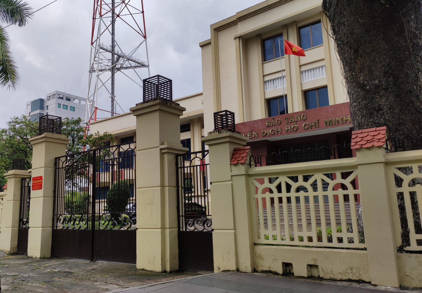 Bảo tàng Chiến dịch Hồ Chí Minh trên đường Lê Duẩn (quận 1) vẫn chưa hoạt động trở lại - Ảnh: Ngô Tùng.