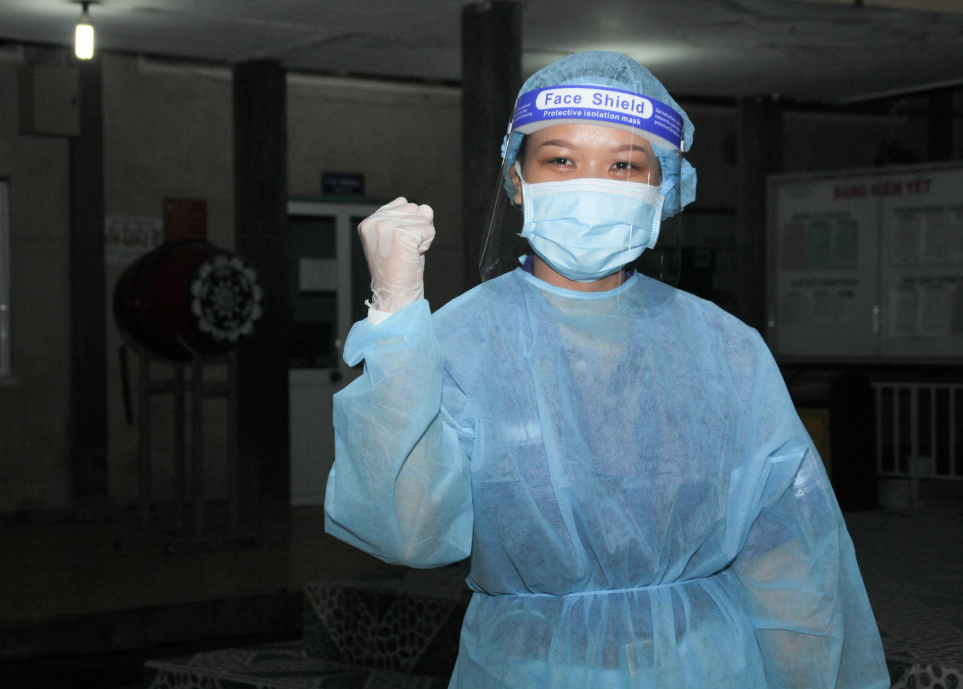 Bạn trẻ bày tỏ quyết tâm "chiến đấu" với dịch bệnh Bạn trẻ bày tỏ quyết tâm "chiến đấu" với dịch bệnh