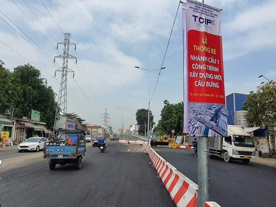 Sau khi hoàn thành, dự án giúp giải quyết tình trạng ùn tắc giao thông tại khu vực cầu Bưng và góp phần hoàn thiện hệ thống hạ tầng giao thông, nối kết liên vùng trong khu vực tây bắc TPHCM.