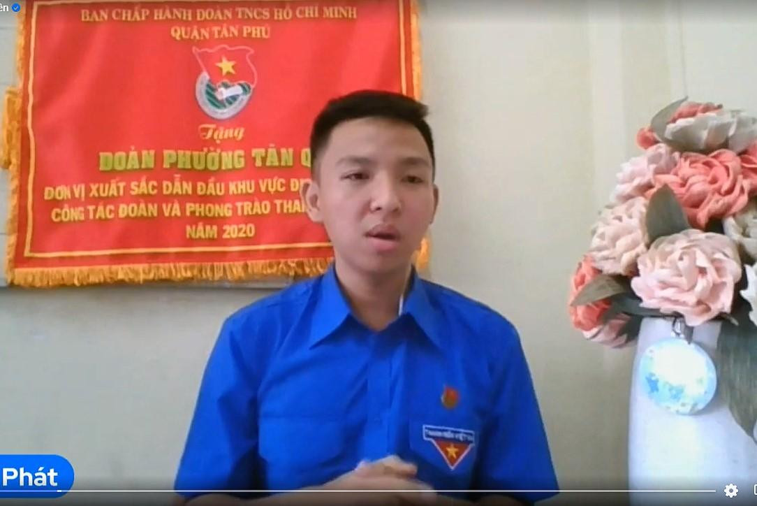 Anh Bùi Văn Phát, Phó Bí thư Đoàn xã Tân Quý, quận Tân Phú Anh Bùi Văn Phát, Phó Bí thư Đoàn xã Tân Quý, quận Tân Phú