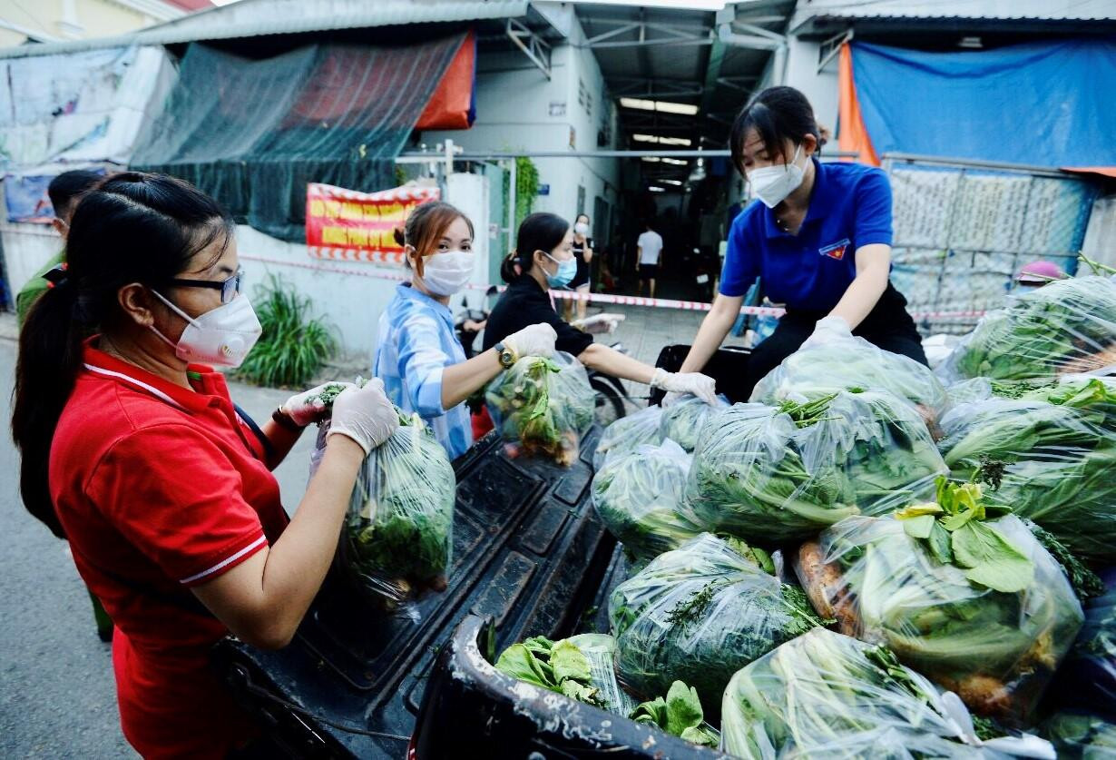 Ngay khi tiếp nhận, địa phương đã nhanh chóng phân loại và vận chuyển đến những địa điểm đang thiếu thốn thực phẩm rau xanh. Ngay khi tiếp nhận, địa phương đã nhanh chóng phân loại và vận chuyển đến những địa điểm đang thiếu thốn thực phẩm rau xanh.