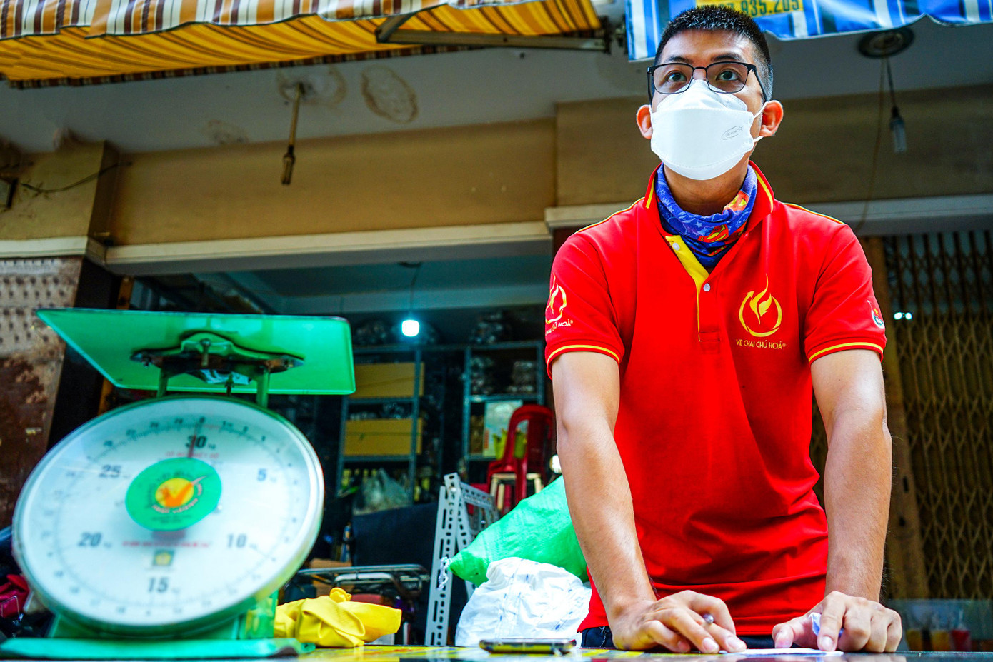 Chàng trai khởi nghiệp bằng công việc thu mua ve chai, phế liệu