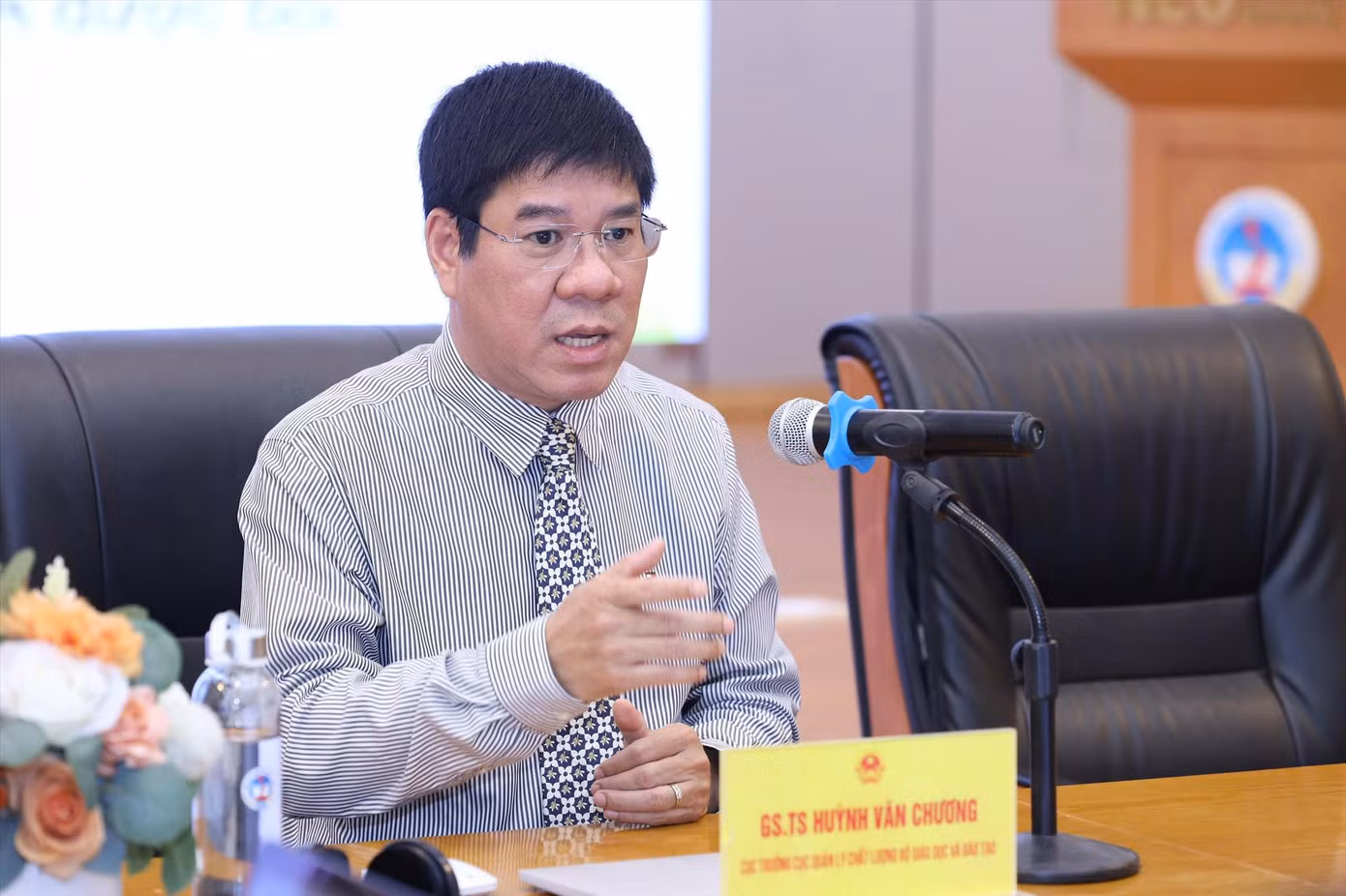 GS Huỳnh Văn Chương. Ảnh: MOET