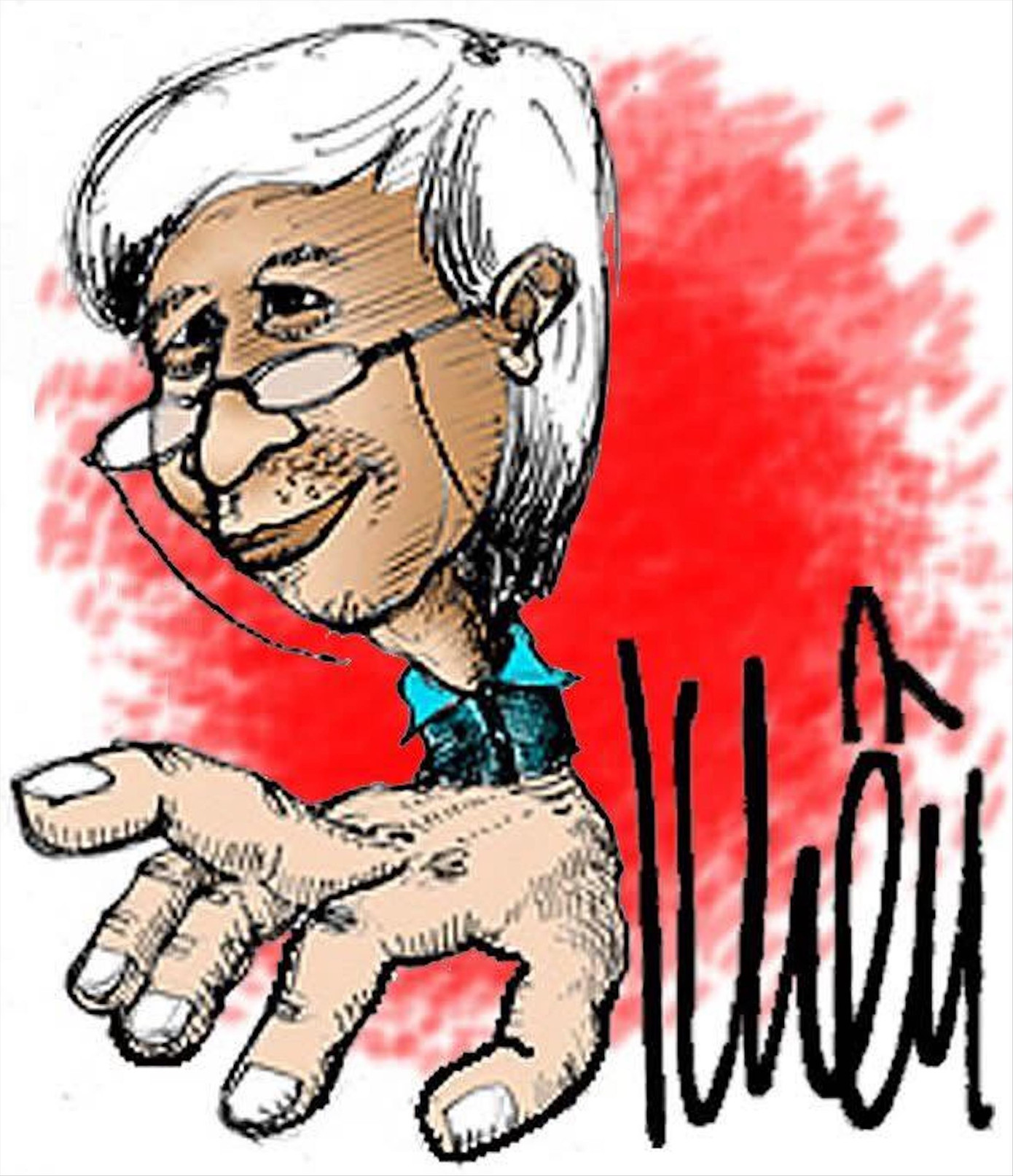 Chân dung hoạ sĩ Khều (tư hoạ)