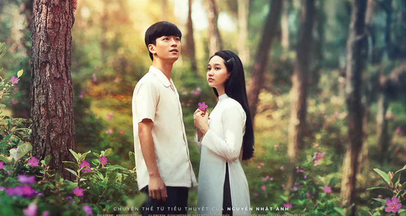 Cảnh trong phim Mắt biếc. Cảnh trong phim Mắt biếc.