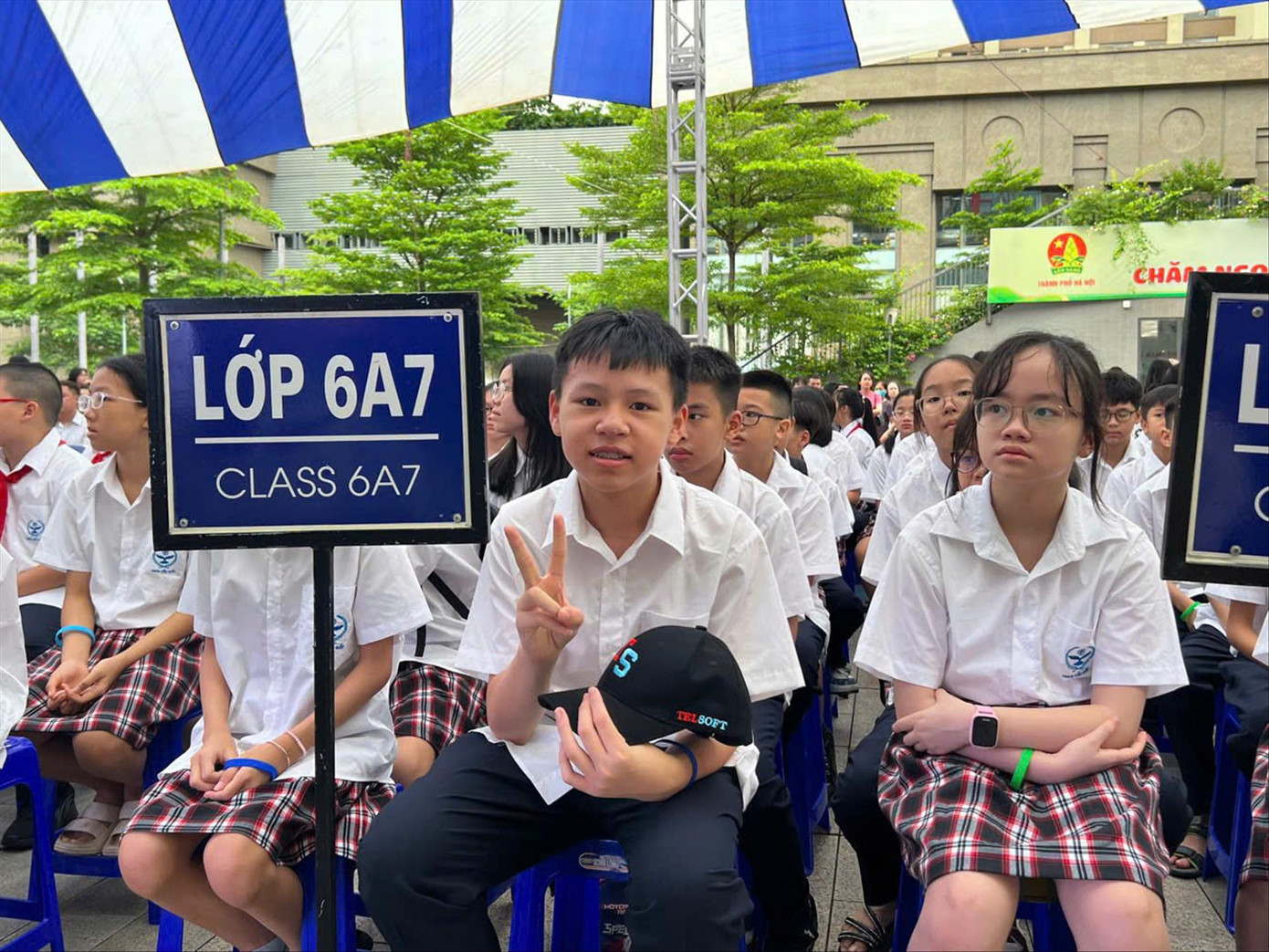 Học sinh lớp 6 Trường THCS Cầu Giấy, một trong những trường chất lượng cao của TP Hà Nội Học sinh lớp 6 Trường THCS Cầu Giấy, một trong những trường chất lượng cao của TP Hà Nội