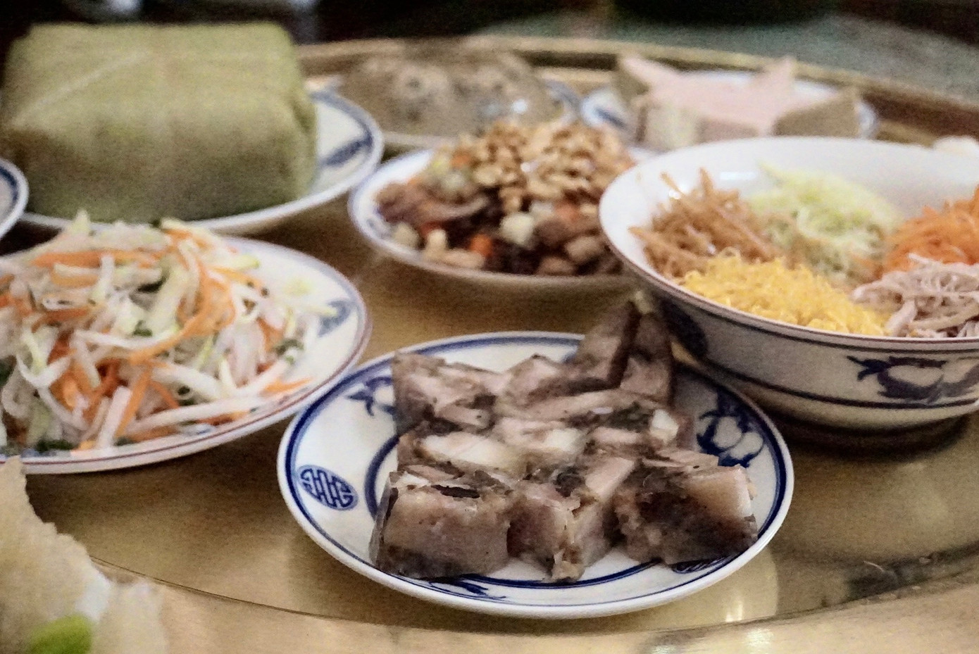 Một số món ăn trong mâm cỗ Tết truyền thống của bà Vũ Thị Tuyết Nhung Một số món ăn trong mâm cỗ Tết truyền thống của bà Vũ Thị Tuyết Nhung