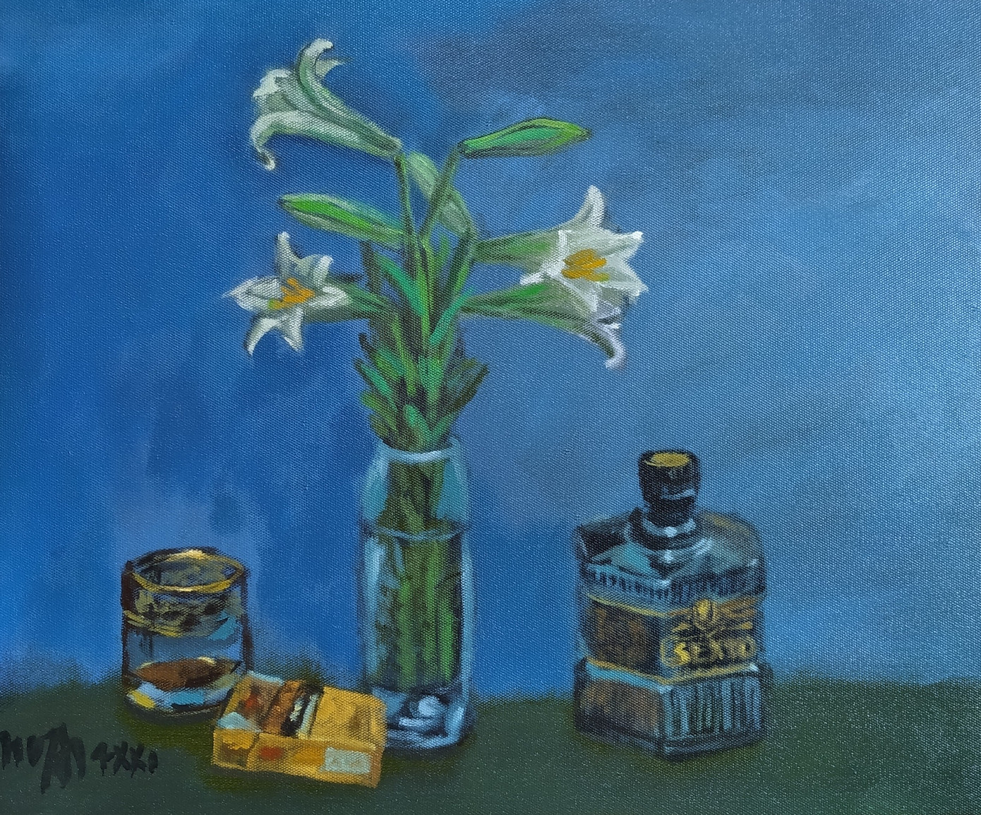 Tháng Tư - Tranh Lê Anh Hoài, sáng tác 2021