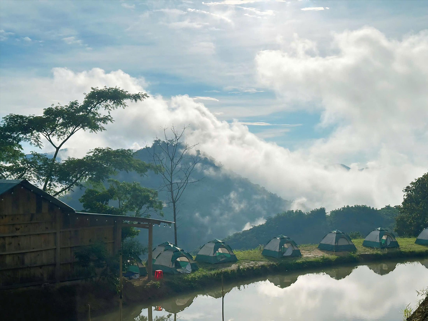 Một góc Farmstay đẹp mê, đầy sức hút với bạn trẻ.