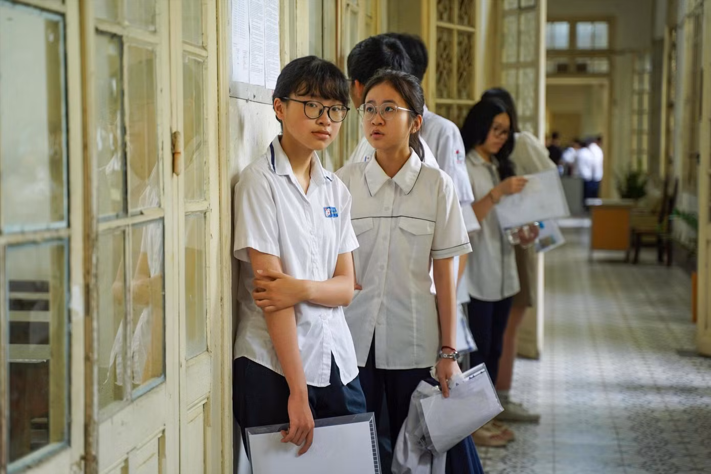 Học sinh Hà Nội thi tuyển sinh lớp 10 vừa qua. Ảnh: ĐỨC NGUYỄN Học sinh Hà Nội thi tuyển sinh lớp 10 vừa qua. Ảnh: ĐỨC NGUYỄN