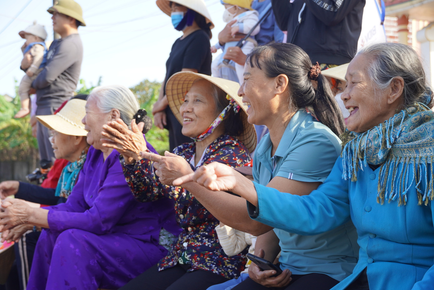 Người dân Quảng Xá vui vẻ, gắn kết hơn nhờ các trò chơi dân gian ngày Tết
