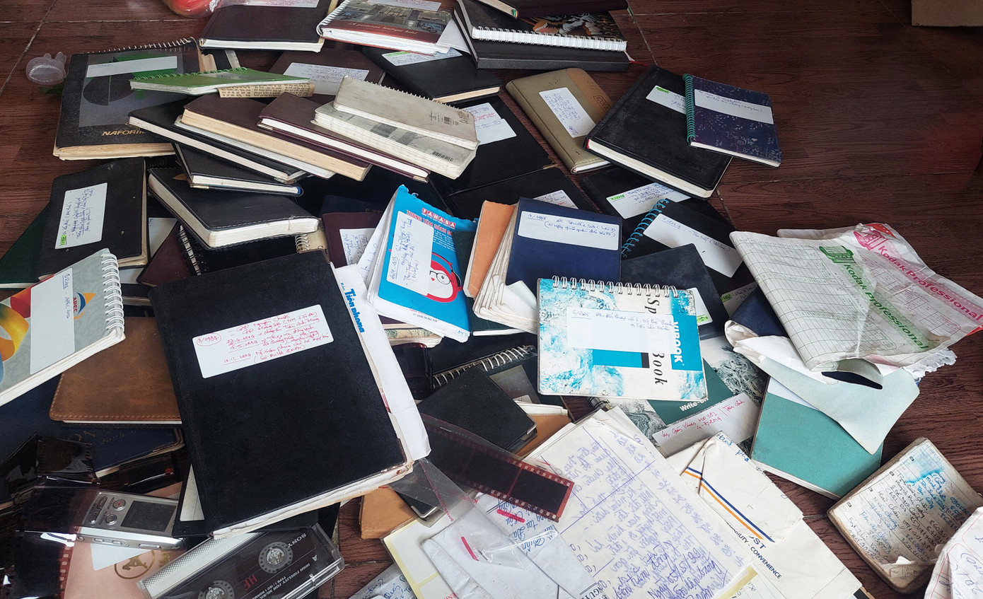 Bản thảo tin bài 30 năm trước