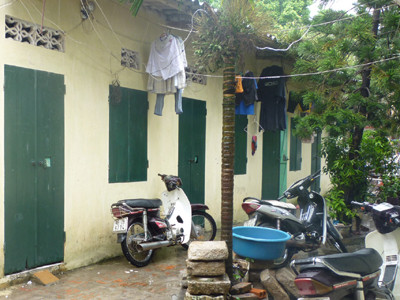 Những xóm trọ tạm bợ và không có cổng thường là nơi lui tới của kẻ gian. Ảnh: Lê Thu Hòe. Những xóm trọ tạm bợ và không có cổng thường là nơi lui tới của kẻ gian Ảnh: Lê Thu Hòe