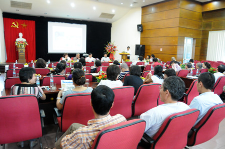 Các đại biểu cùng thảo luận tại Đại hội