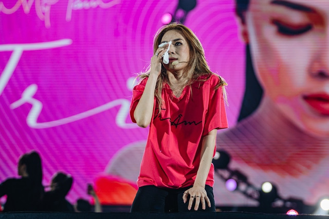 Khoảnh khắc Mỹ Tâm xúc động trong liveshow Tri Âm