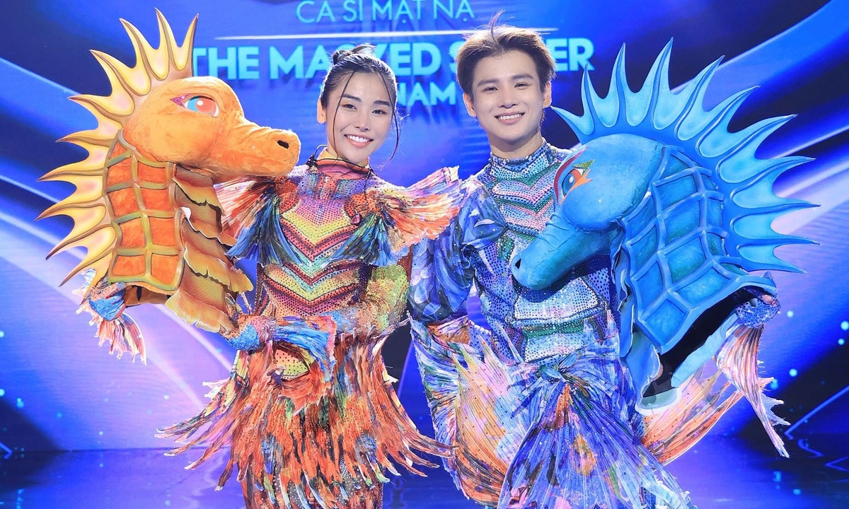 "Cá ngựa đôi" Trương Thảo Nhi - Phạm Đình Thái Ngân.