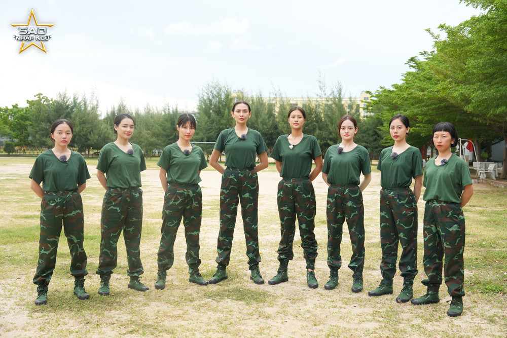 Dàn cast nữ của Sao Nhập Ngũ 2023.