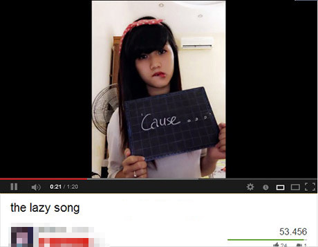 Màn thể hiện của Ly Na thu hút sự chú ý của cư dân mạng. Màn thể hiện của Ly Na thu hút sự chú ý của cư dân mạng