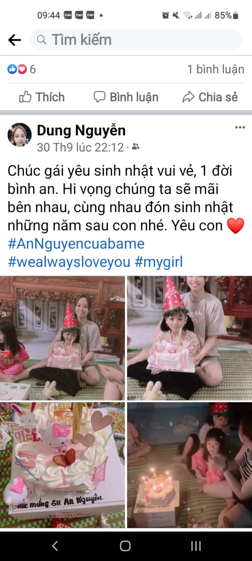 Ước mơ bình dị của Dung trong ngày sinh nhật con gái giờ trở nên xa vời vợi Ước mơ bình dị của Dung trong ngày sinh nhật con gái giờ trở nên xa vời vợi