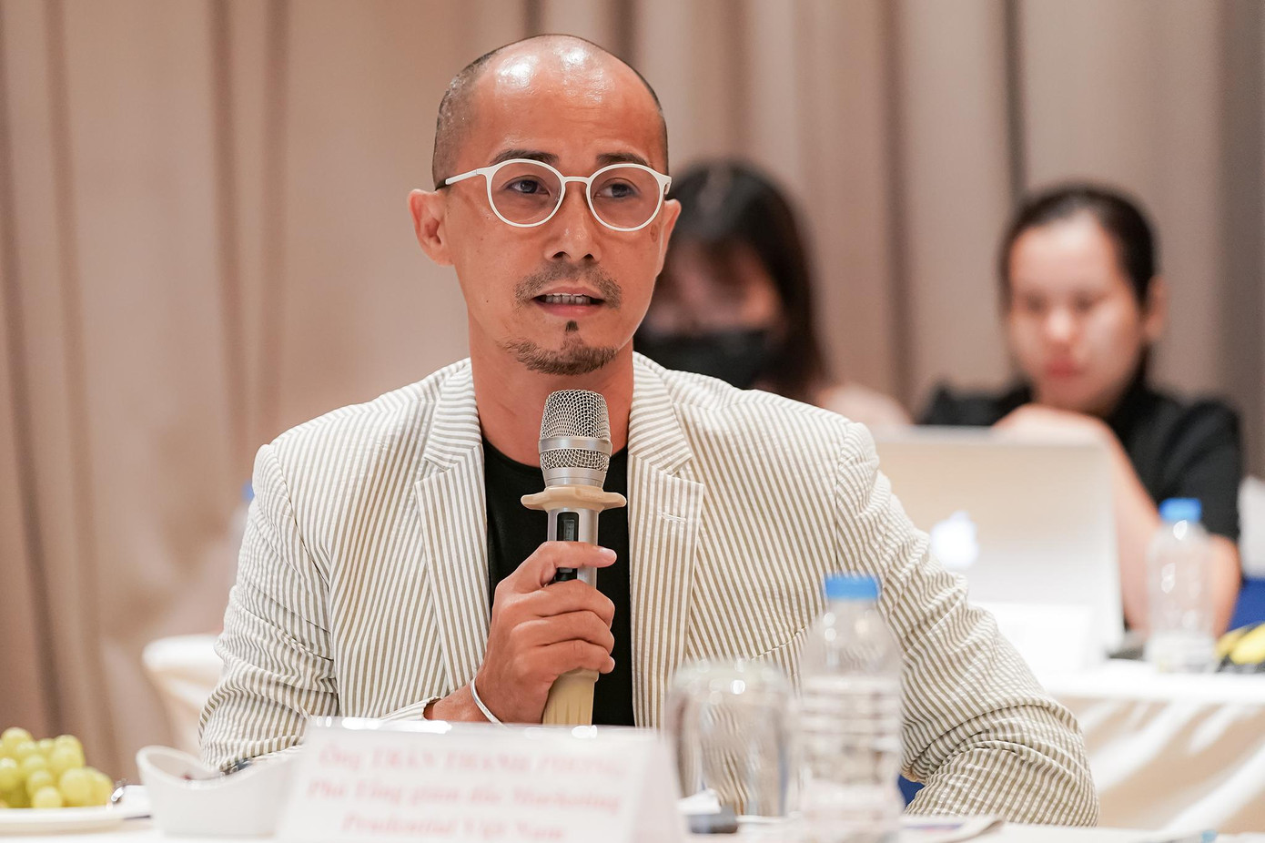 Ông Trần Thanh Phong - Phó tổng giám đốc Marketing - Công ty Bảo hiểm Nhân thọ Prudential Việt Nam Ông Trần Thanh Phong - Phó tổng giám đốc Marketing - Công ty Bảo hiểm Nhân thọ Prudential Việt Nam