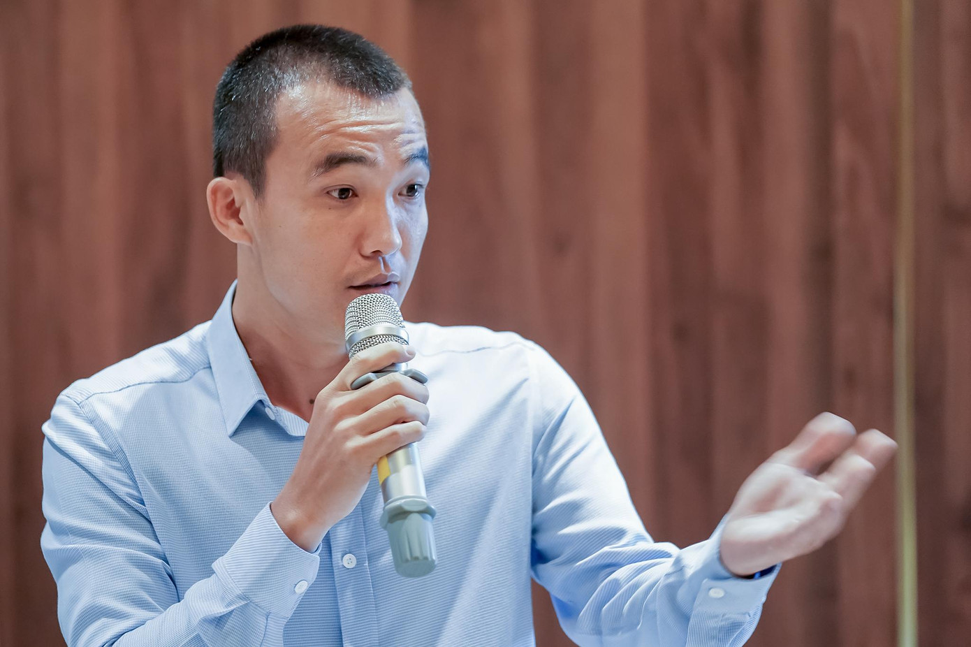 Ông Phạm Quang Anh, TGĐ Công ty cổ phần Quốc tế Dony Ông Phạm Quang Anh, TGĐ Công ty cổ phần Quốc tế Dony