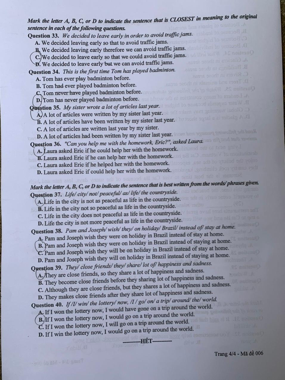 CẬP NHẬT thi lớp 10 ở Hà Nội: Kết thúc thi ngoại ngữ, tự tin đạt điểm tuyệt đối ảnh 59