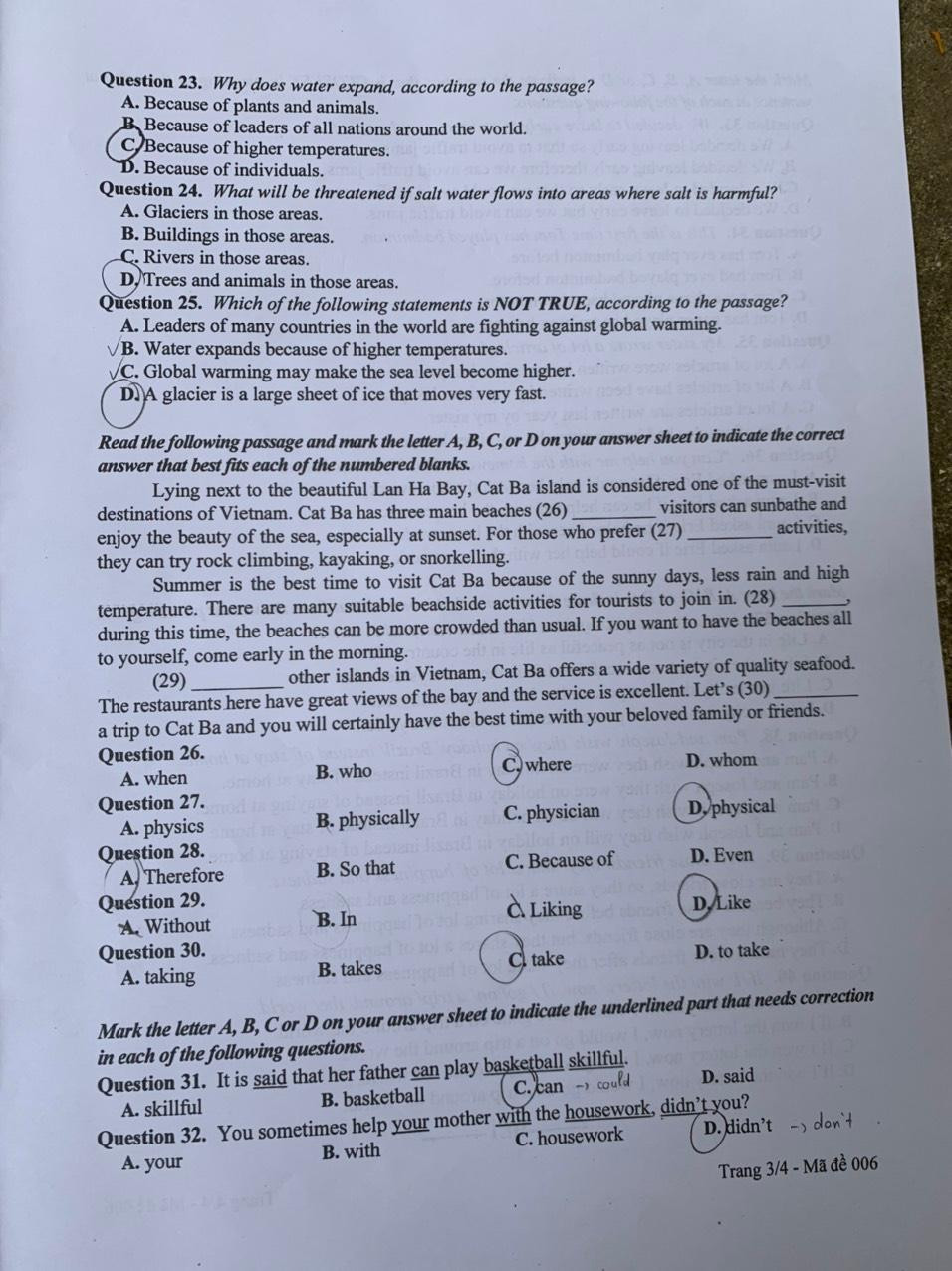 CẬP NHẬT thi lớp 10 ở Hà Nội: Kết thúc thi ngoại ngữ, tự tin đạt điểm tuyệt đối ảnh 58
