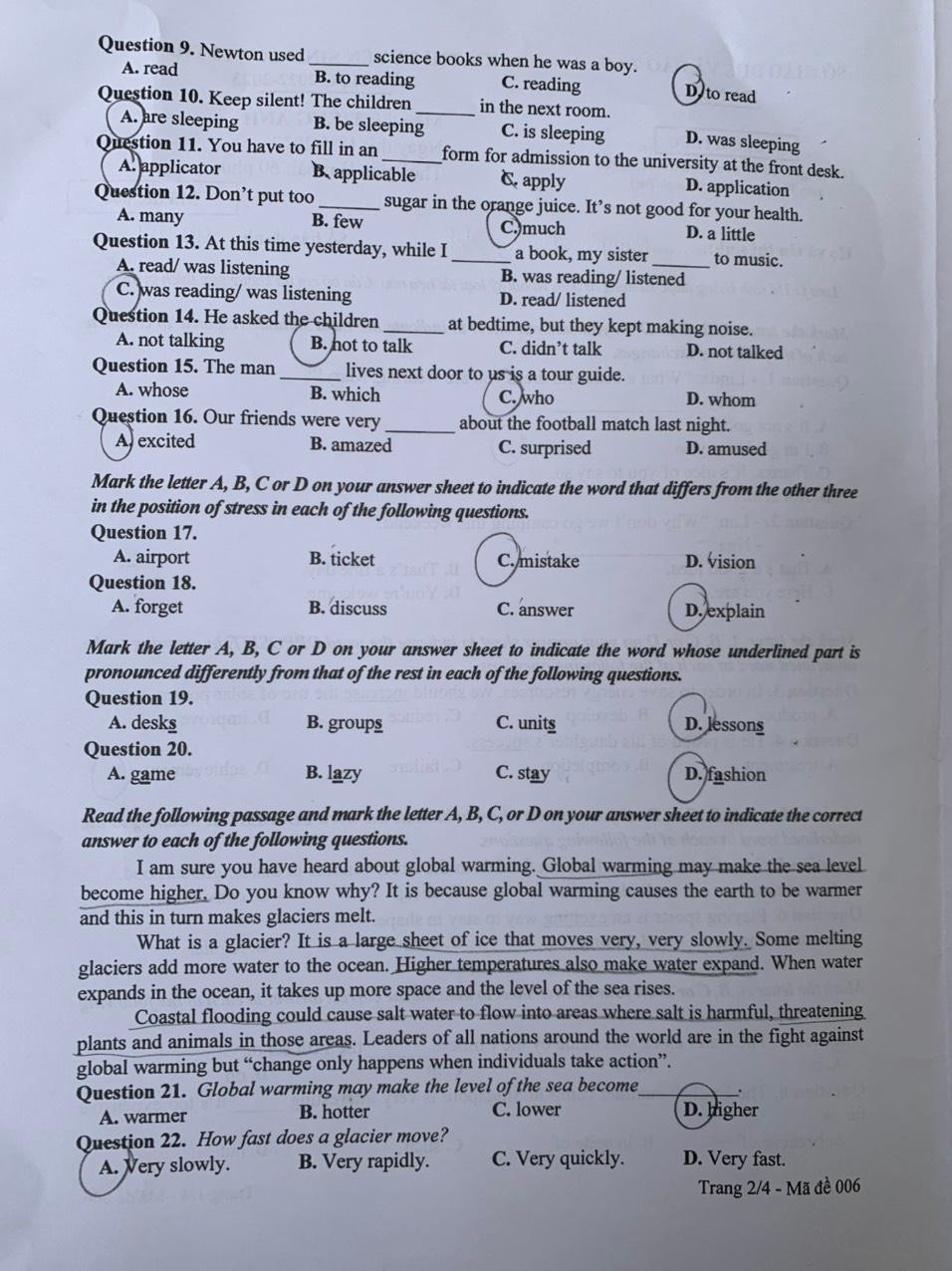 CẬP NHẬT thi lớp 10 ở Hà Nội: Kết thúc thi ngoại ngữ, tự tin đạt điểm tuyệt đối ảnh 57