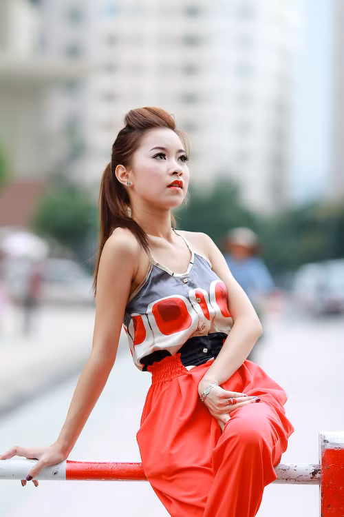 Nổi bật lên giữa không gian phố