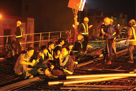 Không có tết trên công trình trọng điểm ảnh 1