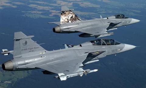 30% thành phần linh kiện của máy bay Gripen do các hãng Anh cung cấp