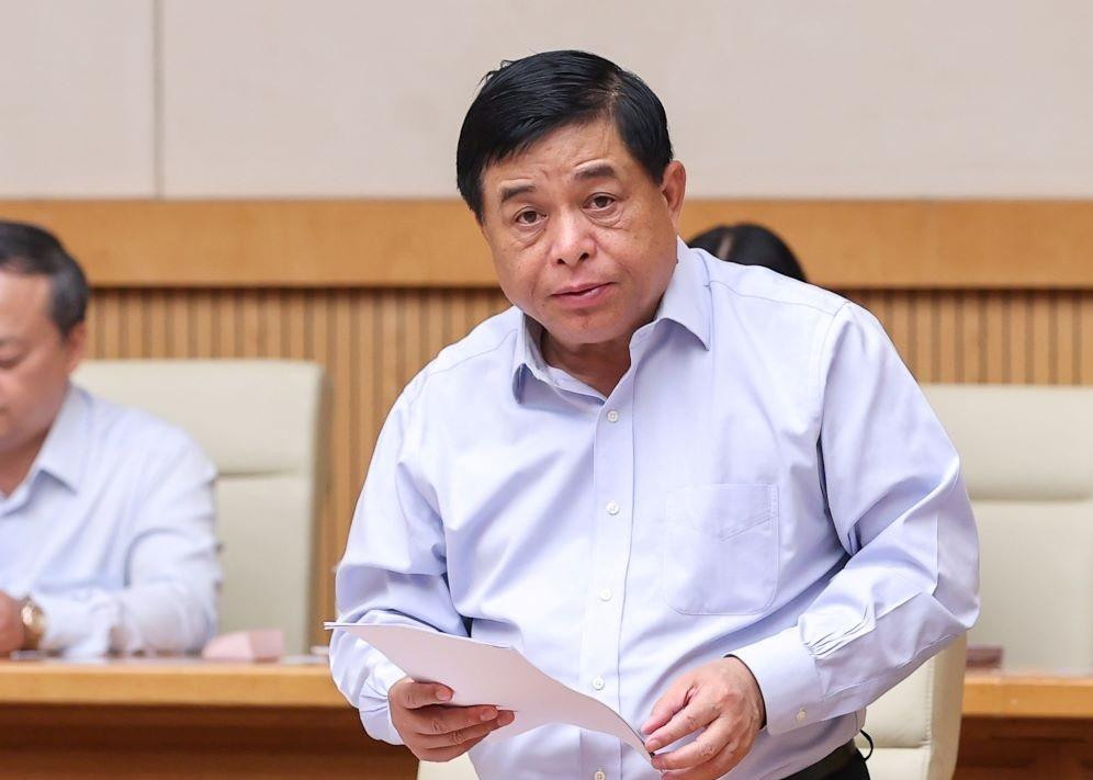 Bộ trưởng Bộ KH&ĐT Nguyễn Chí Dũng (ảnh Nhật Minh)