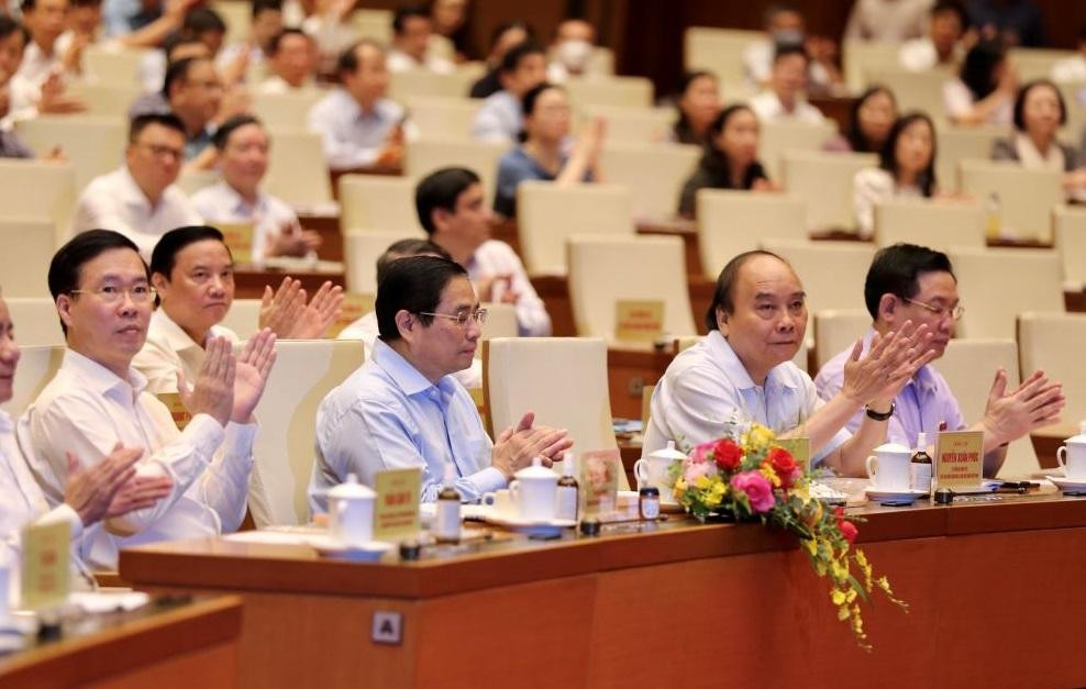 Lãnh đạo Đảng, Nhà nước dự Hội nghị (ảnh Như Ý) Lãnh đạo Đảng, Nhà nước dự Hội nghị (ảnh Như Ý)