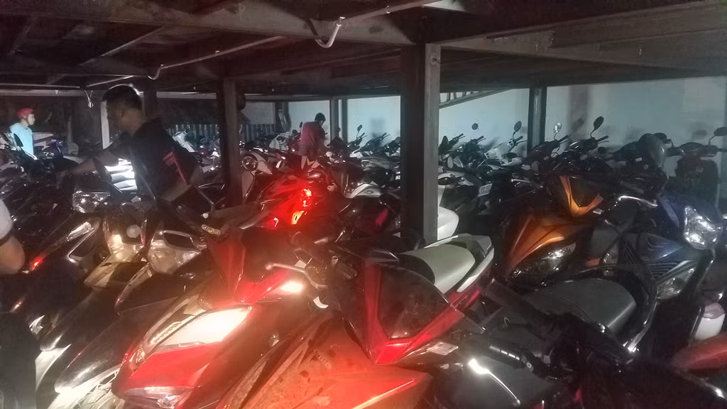 Nhiều bãi giữ xe 'chặt chém' khách tới đường hoa Sài Gòn ảnh 1