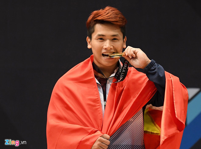 SEA Games ngày 28/8: Lực sĩ Việt Nam phá kỷ lục SEA Games ảnh 4