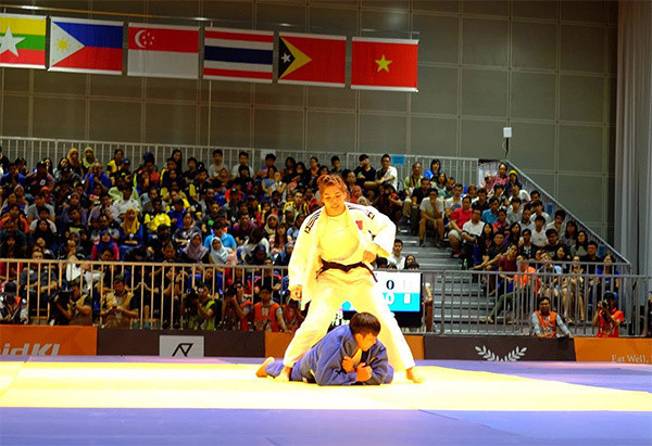 SEA Games ngày 27/8: Nữ võ sĩ Việt trở thành 'Độc cô cầu bại' SEA Games ảnh 14