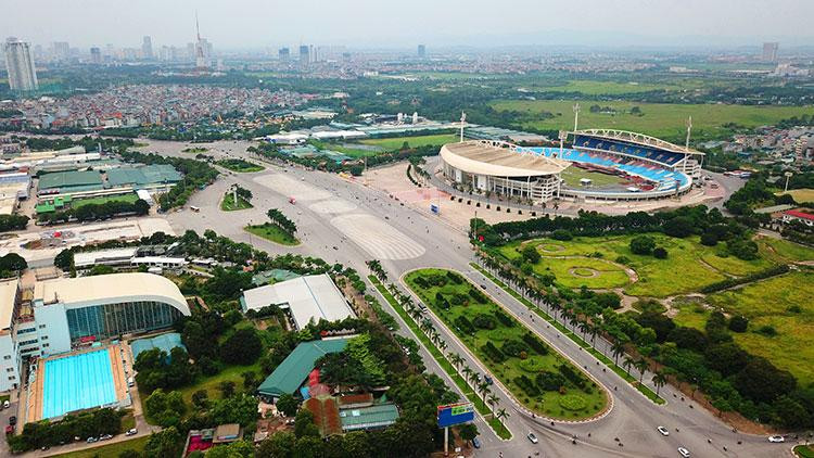 Mới đây, TTCP đã công bố kết luận về sai phạm trong công tác quản lý, sử dụng đất đai, tài sản công tại Khu liên hợp thể thao quốc gia (KLHTTQG) Mỹ Đình. (Ảnh: Giang Huy/VNEXPRESS)