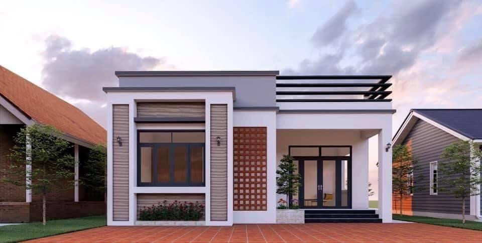 Một số mẫu nhà cấp 4 mái bằng (Ảnh: Nghiện nhà cấp 4) Một số mẫu nhà cấp 4 mái bằng (Ảnh: Nghiện nhà cấp 4)