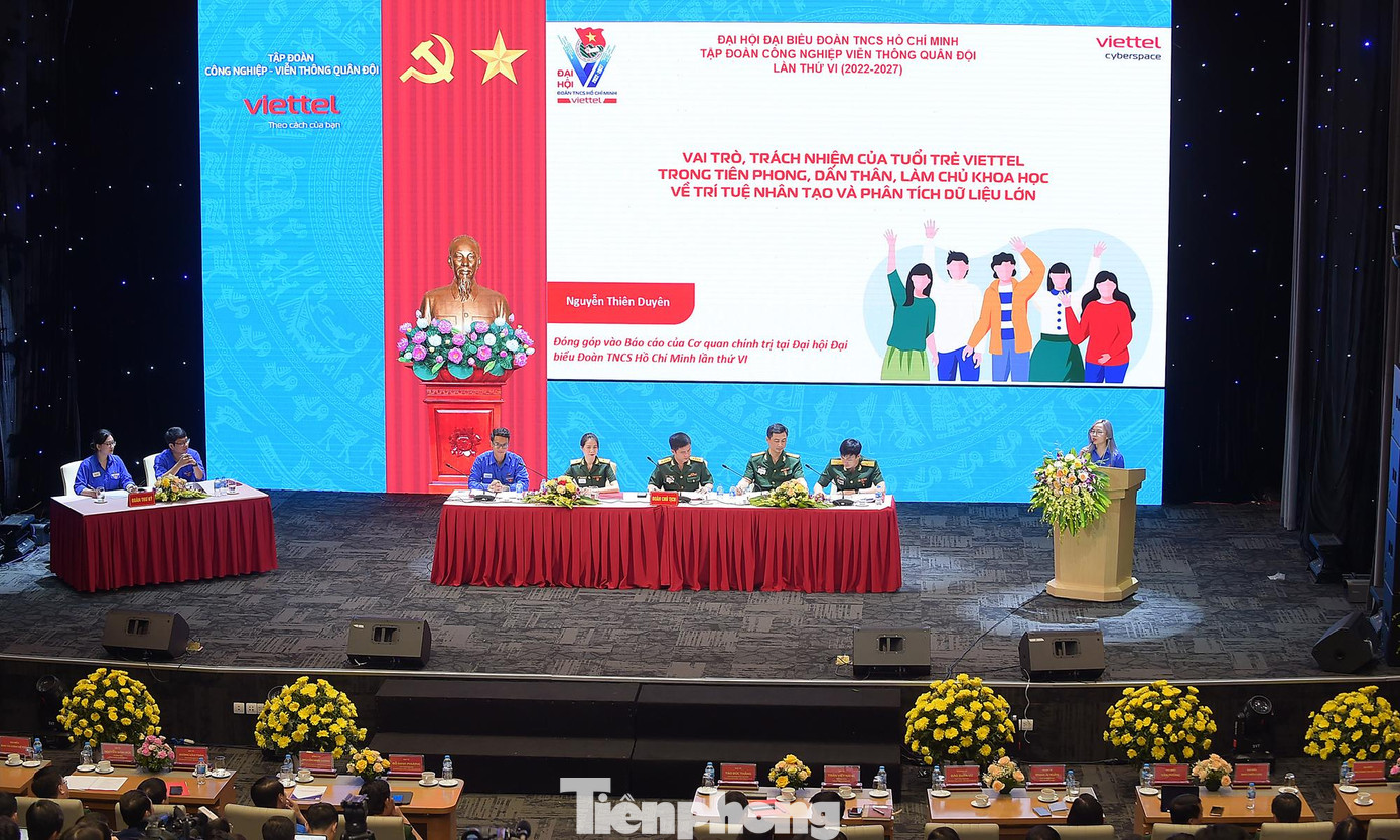 Nhiều báo cáo tham luận với các chủ đề đã được trình bày tại Đại hội. Ảnh: Xuân Tùng