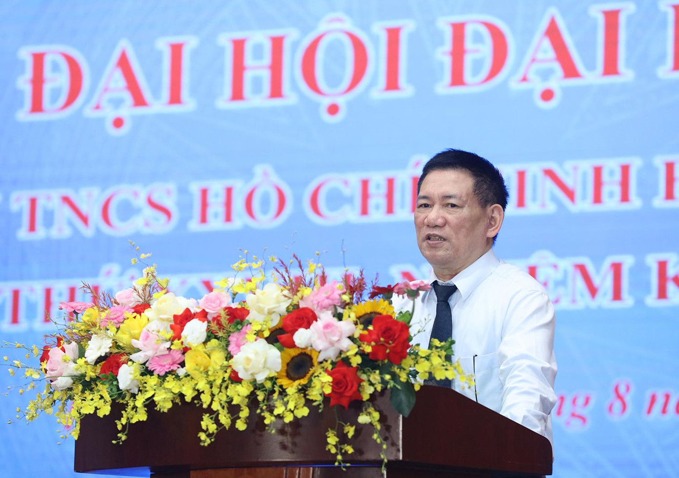 Ông Hồ Đức Phớc - Bí thư Ban Cán sự Đảng Bộ Tài chính, Bộ trưởng Bộ Tài chính phát biểu tại Đại hội Ông Hồ Đức Phớc - Bí thư Ban Cán sự Đảng Bộ Tài chính, Bộ trưởng Bộ Tài chính phát biểu tại Đại hội