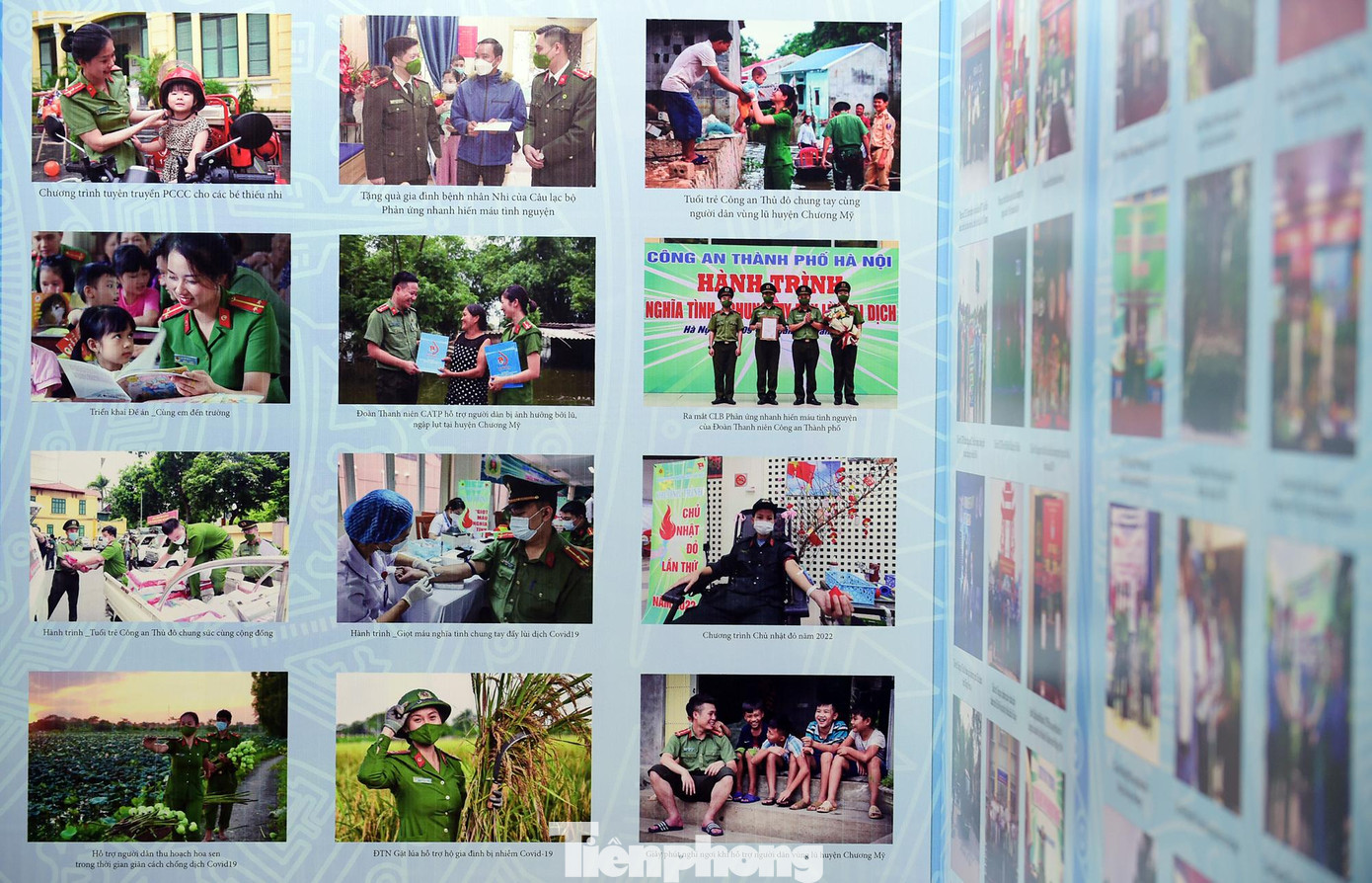 Trong nhiệm kỳ qua tuổi trẻ CATP đã đạt được nhiều kết quả nổi bật. Ảnh: Xuân Tùng